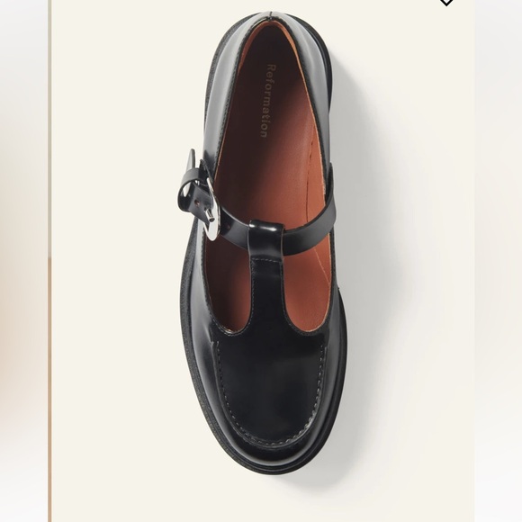 NWOT Reformation Abalonia Chunky Maryjane in White, size 6 - Picture 3 of 11